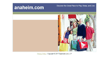 Tablet Screenshot of anaheim.com